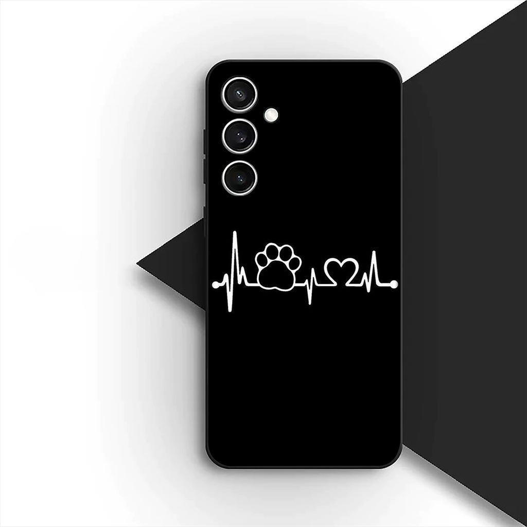 Cat Cute Dog Paw Wallpaper Phone Case for Apple iPhone 17 Pro XS Max Air 6 7 8 Plus 5 + SE 2022 SE2 16E 8+ Protective Cover