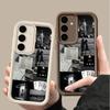 Чехол с принтом «Повседневная жизнь» ударопрочный для Samsung S25 S24 FE S26 S23 Ultra S22 A16 A55 A35 A15 A54 A27 A26 A36 A56 A17 A37 A57 5G Мягкий силиконовый чехол для телефона