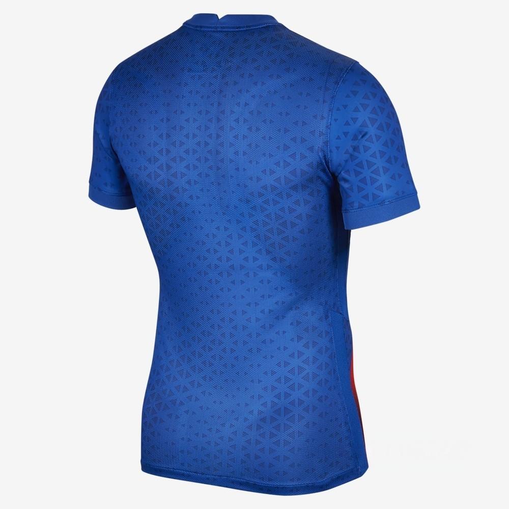Nike Мужские синие футбольные майки умеренного прямого кроя CU1281-486