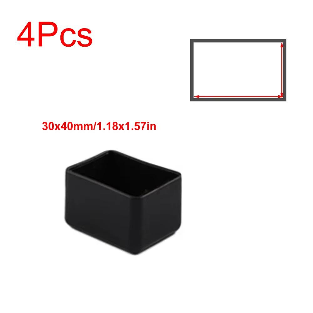 Non-slip Table Foot Caps Round Furniture Leveling Feet Floor Protector Pads Furniture Protection