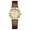 Retro Light Luxury Leather Watch Women'S Simple Temperament Quartz Watch Women'S High Value Waterproof Belt Watch