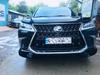 Передний диффузор TRD (2016-2021) Черный цвет для Lexus LX570 / 450d
