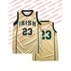 2026 Новый Джеймс 23 Fighting Irish Школьная Баскетбольная Майка Мужская Без Рукавов Ретро Фанатская Спортивная Майка Уличная Одежда Детская Форма
