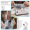 Waterproof Shockproof Phone Case For Samsung Galaxy J6 2018/SM-J600F Fashion Design Anti-knock Dirt-resistant Cartoon