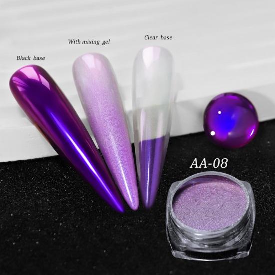 Mirror Powder Eye Shadow Sparkling Stunning Easy To Apply Color-Changing Eyeshadow Powder Women Accessories