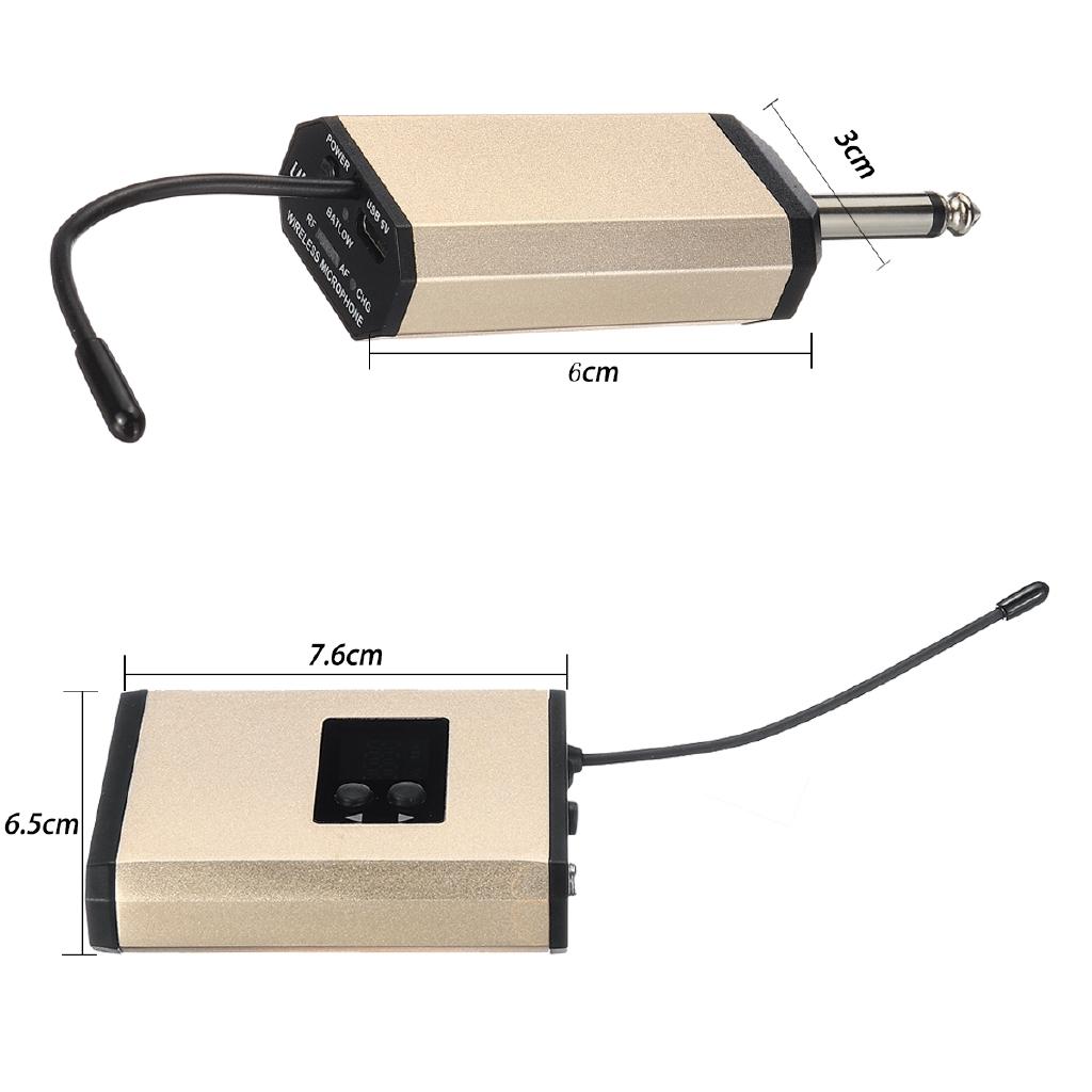 UHF Wireless Microphone Headset Mic Wireless Microphone System Loudspeaker Teacher Tour Guide Voice