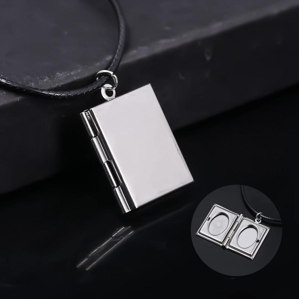 Anime Jujutsu Kaisen Cosplay Necklace Todo Aoi Can Open Photo Frames Pendant Necklaces for Women Men Jewelry Gift