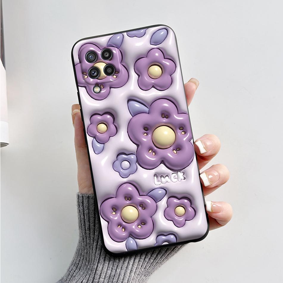 Чехол для Samsung M32 Милый Астронавт Расписной Мягкий Бампер Funda Силиконовая Задняя Крышка для Чехла Телефона Samsung Galaxy M32 M 32 SM-M325F