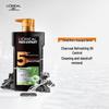 L'Oreal Men's Шампунь для контроля жирности с углем против перхоти
