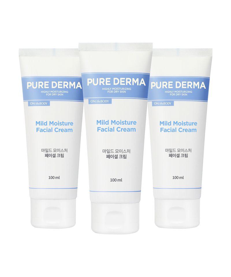 Pure Derma Facial Cream 100ml x 3