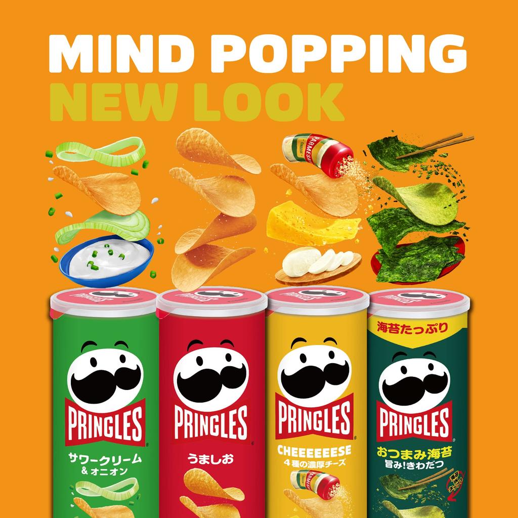 Kellogg Pringles CHEEEEEESE M банка 105 г x 8 шт.