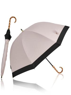 KIZAWA Silky Luxe UV Light Long Идеально для дождя и 5 уровня водонепроницаемости Жаркий день Бамбуковые ребра 55 см Розовый x Зонт, Защита, 100% блокировка, Зонт, Солнце,