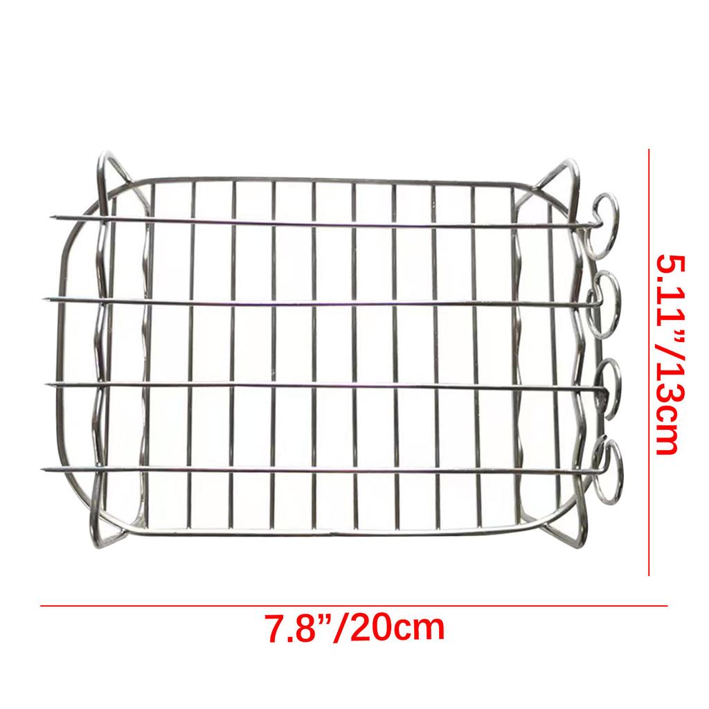 Подставка для фритюрницы Airer Двойная кастрюля Аксессуары Духовка-гриль Паровая стойка Двойная кастрюля для фритюрницы Airer