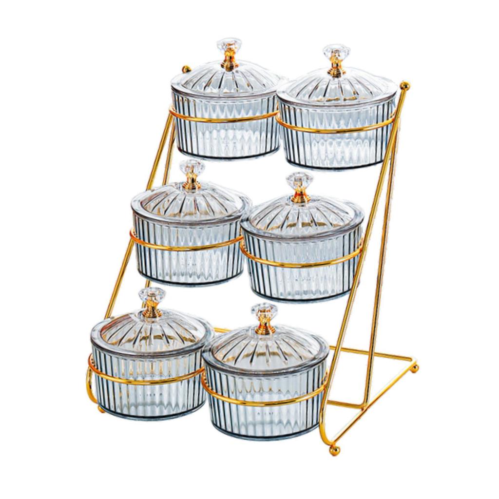 Dried Fruit Plate Food Storage Tray Organizer Storage Container Platter Home