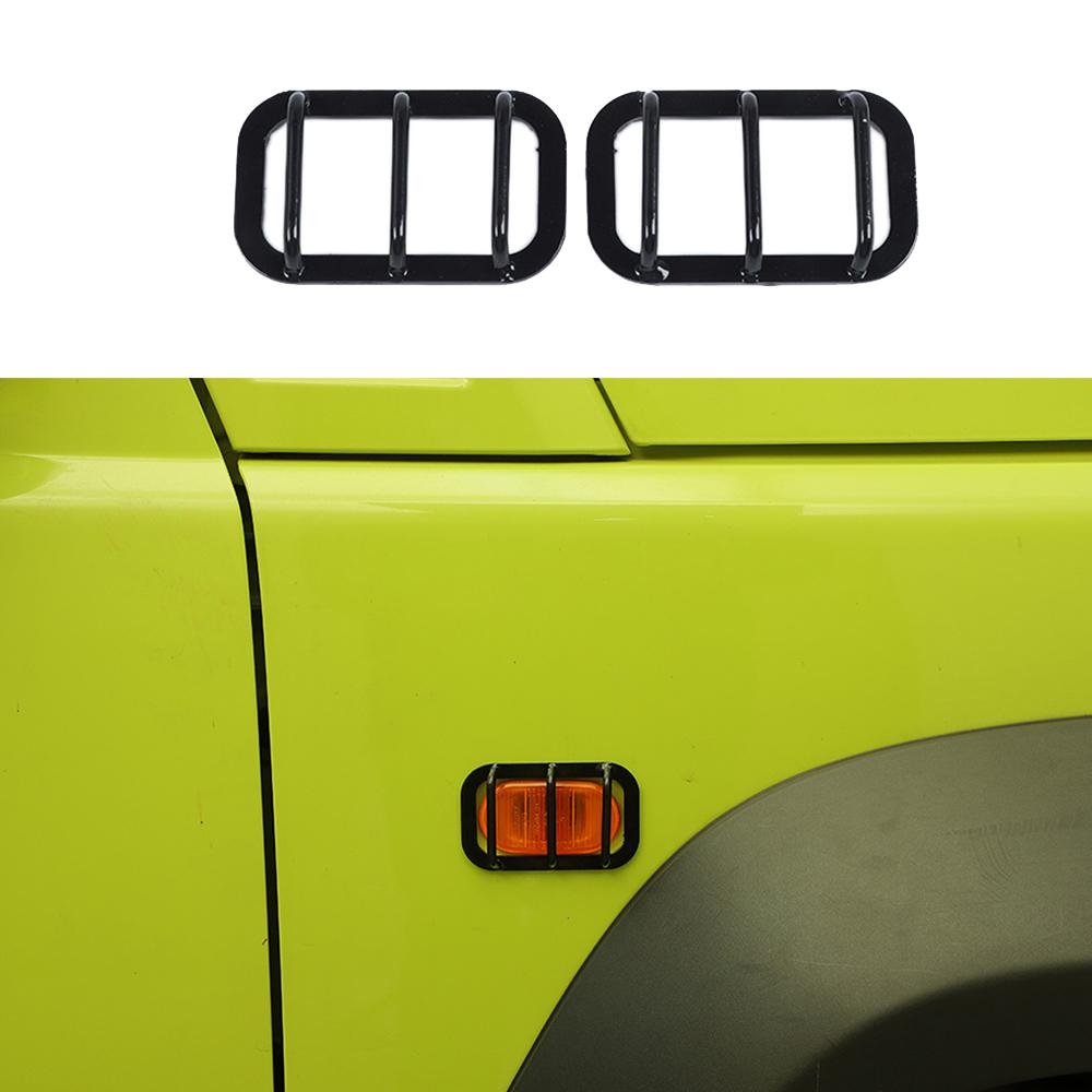 Крышка указателя поворота крыла для Suzuki Jimny JB64 JB74 -2023 Защита фонарей от столкновений Рама Экстерьер автомобиля