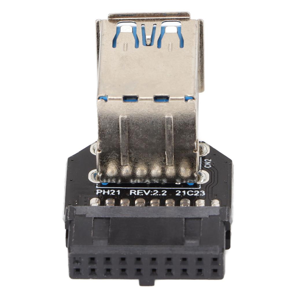 USB Adapter 20Pin to Dual USB3.0 USB3.1 Good Electrical Conductivity Connector Converter