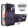 Магнитный защитный чехол для камеры Magsafe для Redmi Note 12 4G 12s Armor, гибридная задняя крышка с металлическим кольцом для Redmi Note12 Pro Plus, чехол