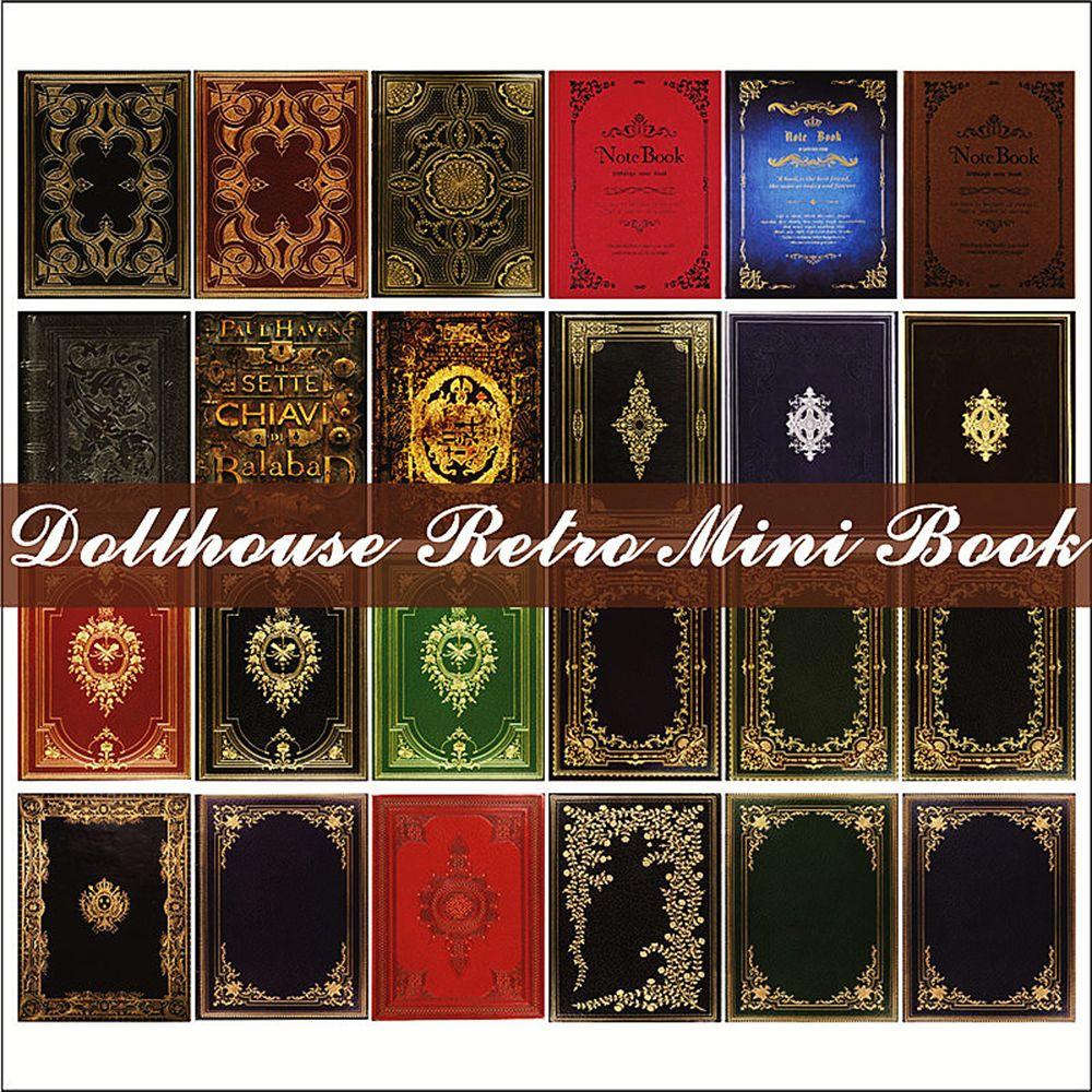Мини-мебель для дома, аксессуары для кукольного домика, принадлежности для сцены, которые можно открыть, миниатюрная модель книги
