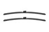 BOSCH A843S Flat Wiper Blades for Imported Aero Twin Models 550mmX2 Cars, Only,
