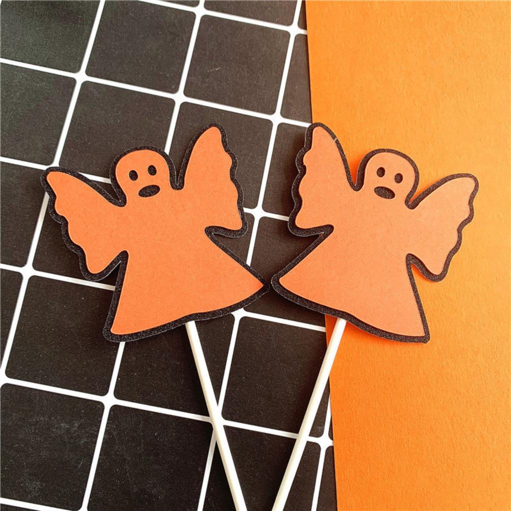 Halloween Decoration Collection: Pumpkin BatWitch GhostCastle Cake Decoration, Funny Party Outfits