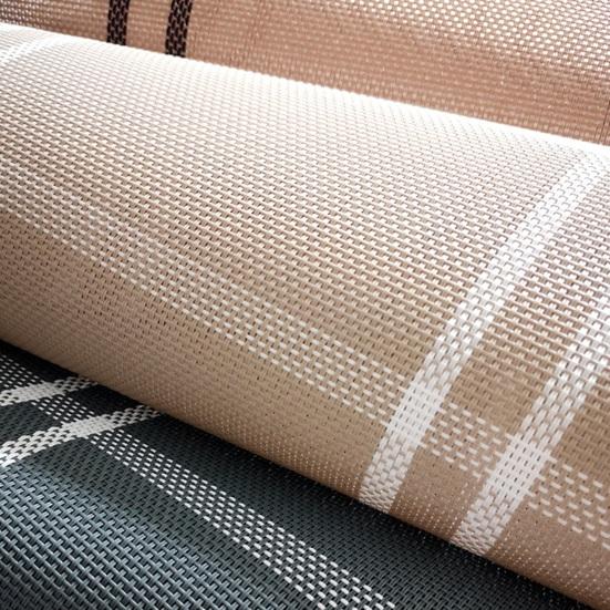 Table Placemat Plaid Print Table Mat Washable Heat Resistant Heat Resistant Placemat