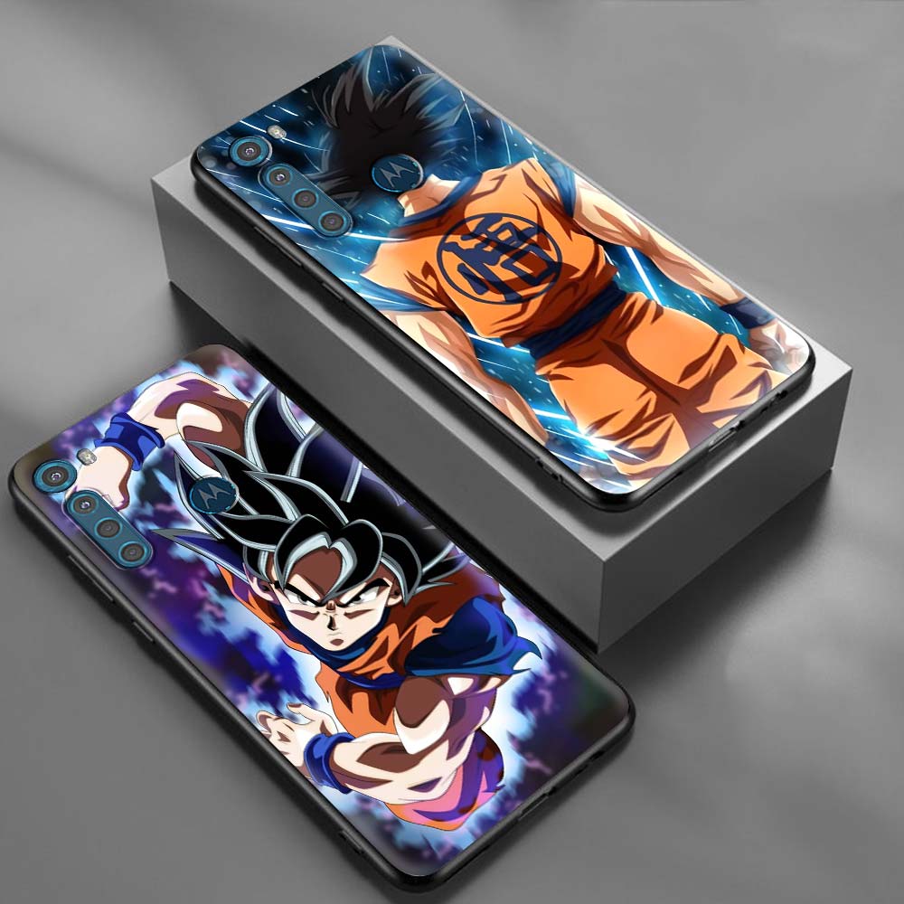 Чехол для телефона Motorola One Fusion G9 Play G8 Power Edge Plus G10 E6s G Stylus Tpu Soft Capa Cover Anime Son Goku