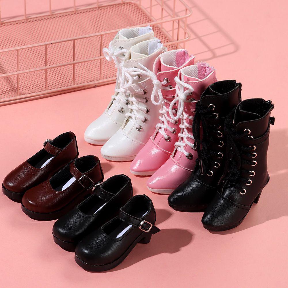 5 Styles 7.8CM Doll Wearing Play House Accessories Fabric Shoes 60cm Doll Boots Differents Color