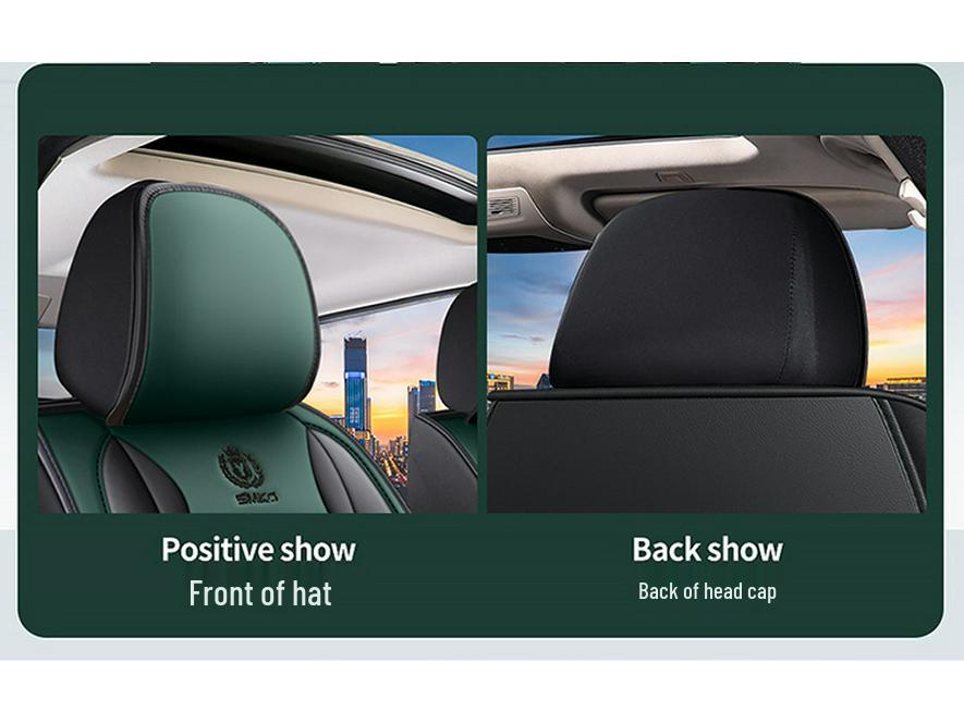 Универсальный кожаный чехол на сиденье автомобиля с полной защитой для всех сезонов