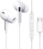 Проводные наушники для нового iPhone, проводные Hi-Fi, глубокий бас, чистые звонки, эргономичные, с USB, регулируемые, удобные, без пульта ДУ, совместимы с Type-C