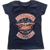 Back in The Saddle Aerosmith Band T-Shirt Cotton Graphic Tee Unisex Women Summer Streetwear