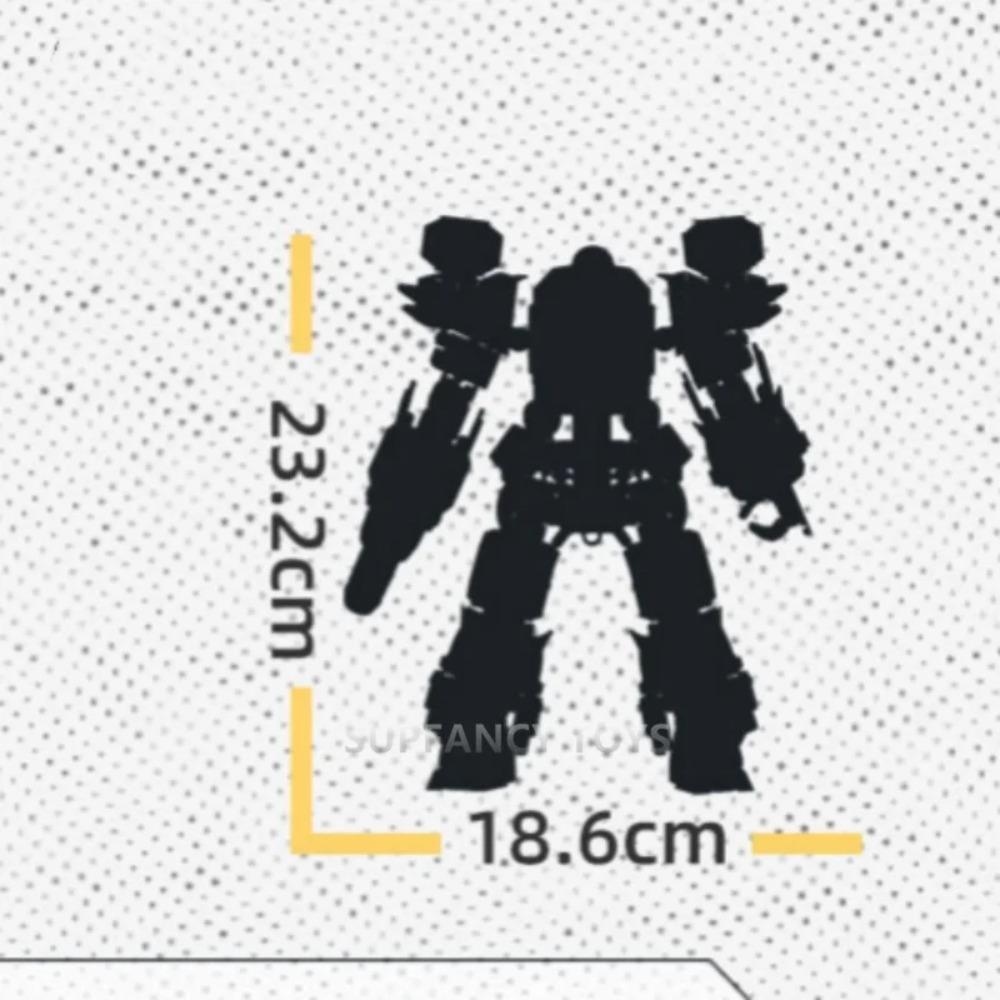 581Pcs Artillery Mobility Robot Model Kit Future Wars Armed Support Educational Building Blocks Set for Children Designer Toy