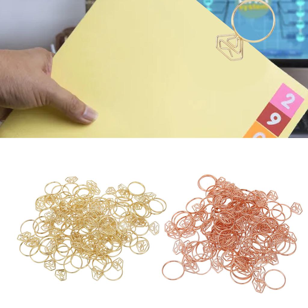 80 шт. канцелярских скрепок в форме, нержавеющие, многофункциональные, с прозрачной коробкой для офиса и школы