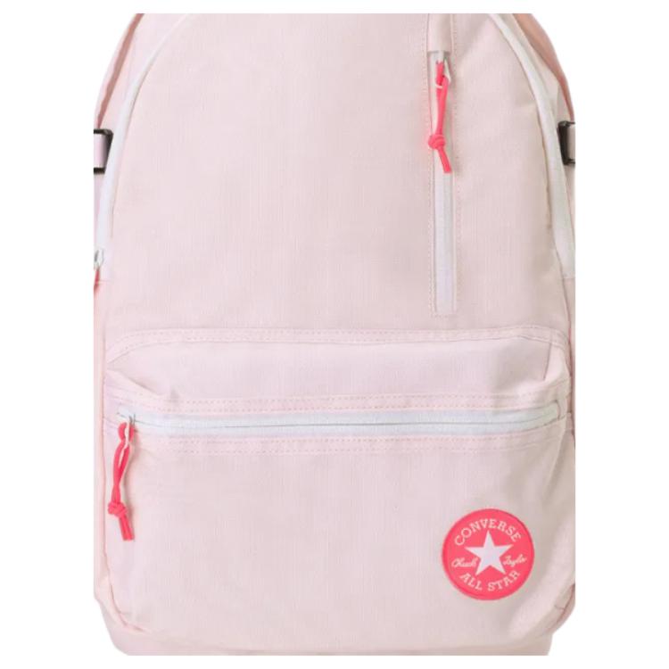 New Converse Straight Edge Polyester Backpack Unisex Pink UA5797-A9Y