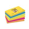 Bloc-notes - POST-IT - Couleurs Rio - 76 X 127 Mm - Lot De 6 - Super Sticky