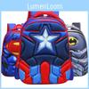 Spiderman 3d Batman Captain America Childrens School Bag Backpack For Boys Kids