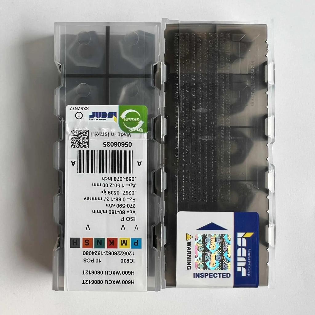 ISCAR / H600WXCU080612T IC830 / Промышленные сменные твердосплавные пластины 10 ШТ