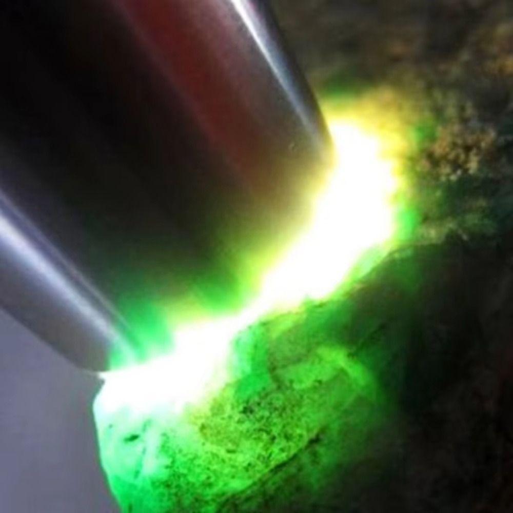 USB Rechargeable UV Flashlight Four Light Source UV Torch Gemstone Inspection