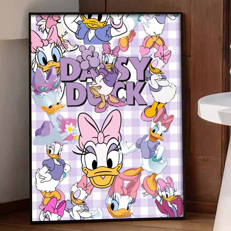 Disney Алмазная живопись 5D Сделай сам Утенок Дейзи Алмазная живопись Искусство Набор для алмазной живописи Подарок для взрослого/новичка Идея для домашнего декора