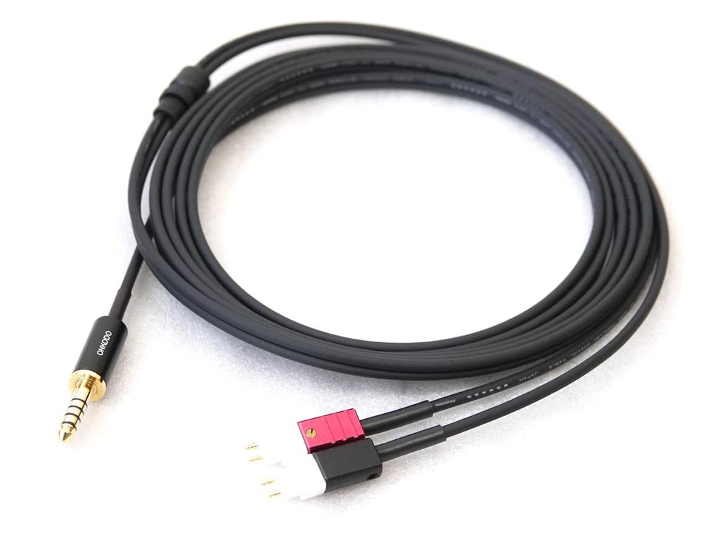 ONKODO 2947 Совместимый с Sennheiser HD580/HD600/HD650 Балансный Кабель для Наушников 4.4 мм, 5-контактный, 1.5 м