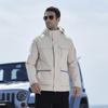 Women's Outdoor Three-in-one Detachable Autumn and Winter Pile Warm Mountaineering Clothing Windproof Breathable Coat for Men