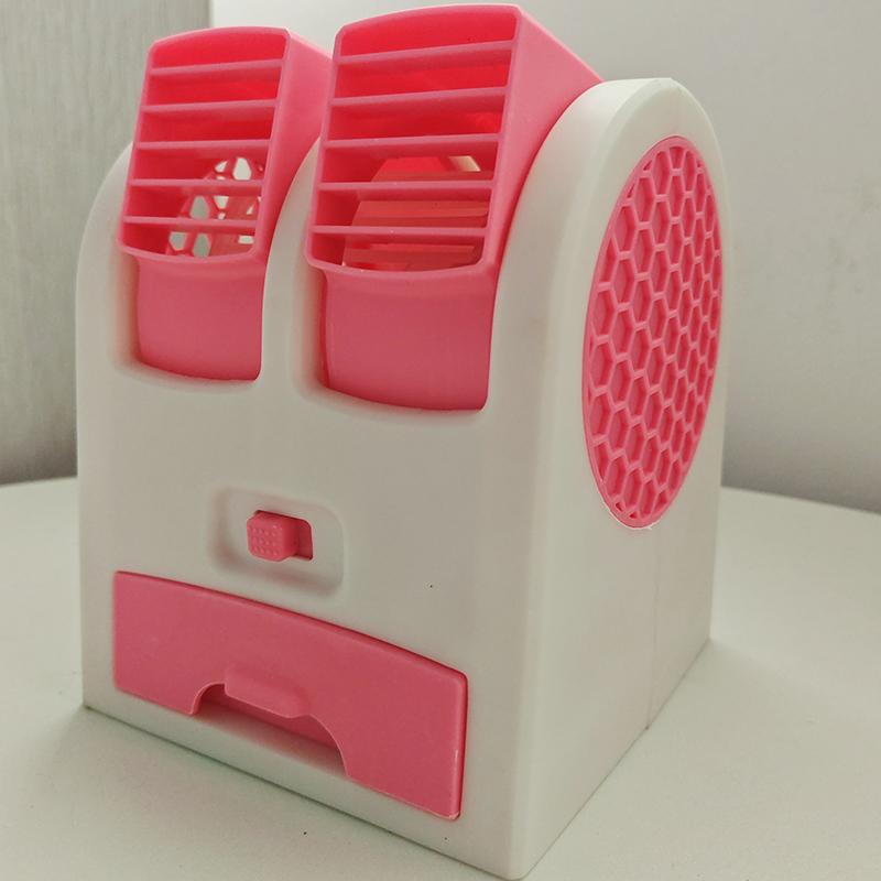 Компактный мини-кондиционер 3-в-1 с питанием от USB/аккумулятора для дома и офиса