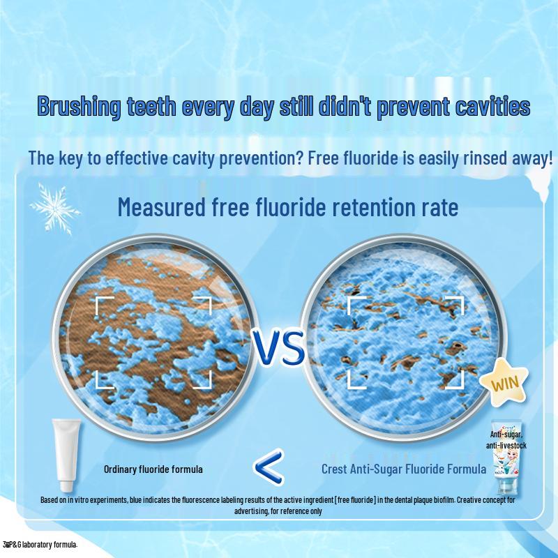 Crest Kids Anti-Sugar Anti-Cavity Toothpaste