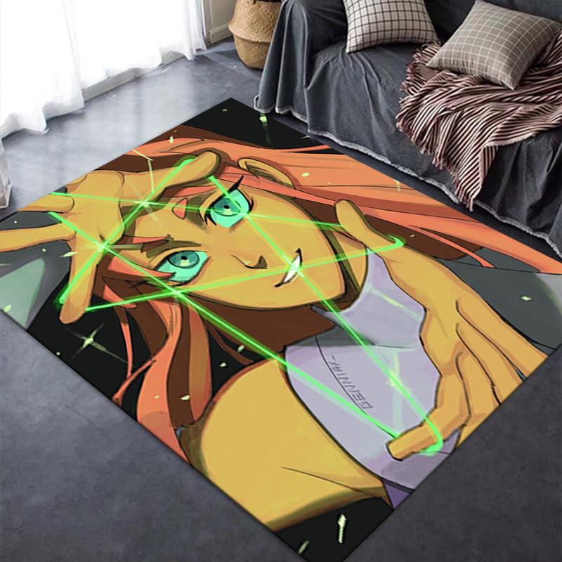 Teen Titans Carpet Rug For Living Room Bedroom Home Sofa Decorationkids Play Nonslip Floor Mat
