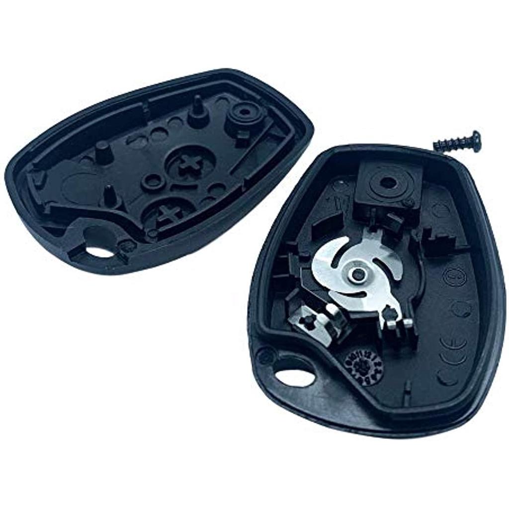 Безлезвийный корпус ключа, совместимый с Renault 3 Twingo 2 Master 3 Kangoo 2 Trafic And Modus | 2-кнопочный чехол для автомобильного ключа с дистанционным управлением