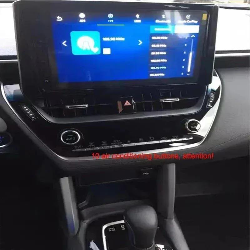 TPU for Toyota Corolla - Transparent Protective Film Car Interior Stickers Central Control Gear Air Door Dashboard Panel