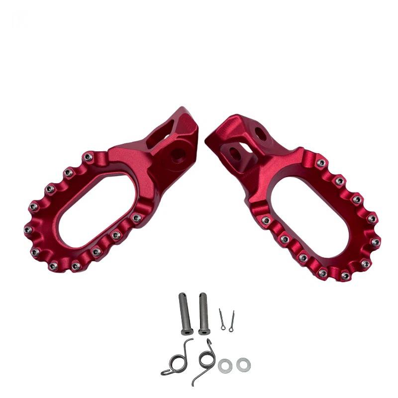 Compatible CNC Aluminum Rearset Footpegs for KTM Hengjian Z300 and Ke Weisi K23AJ1 Models.