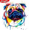 5D DIY Diamond Embroidery Cross Stitch Animal Full Drill Diamond Painting Dog