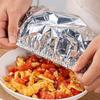 Алюминиевая фольга Чехлы для сохранения тепла Крышка для сохранения продуктов на обеденном столе Нагрев в микроволновой печи Водонепроницаемый Маслостойкий Кухонные инструменты