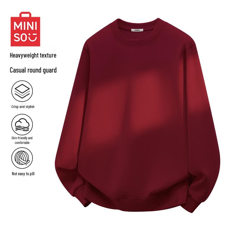 MINISO Мужские повседневные свитшоты-пуловеры
