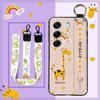 Милый противоударный чехол для телефона для Tecno Camon40 Pro 4G/5G/CM6/CM7 Задняя крышка Мультяшное кольцо Грязеотталкивающая Подставка Прочный